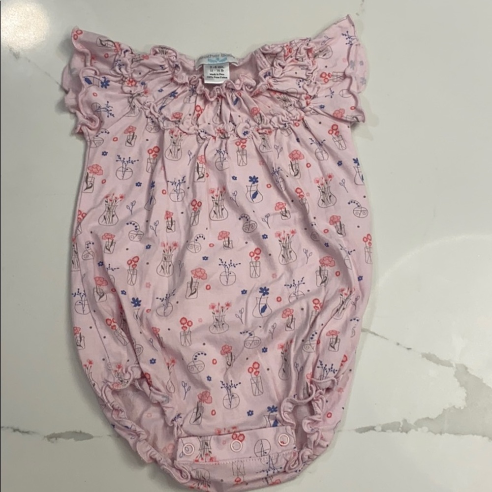 Feather baby 3-6M bubble
